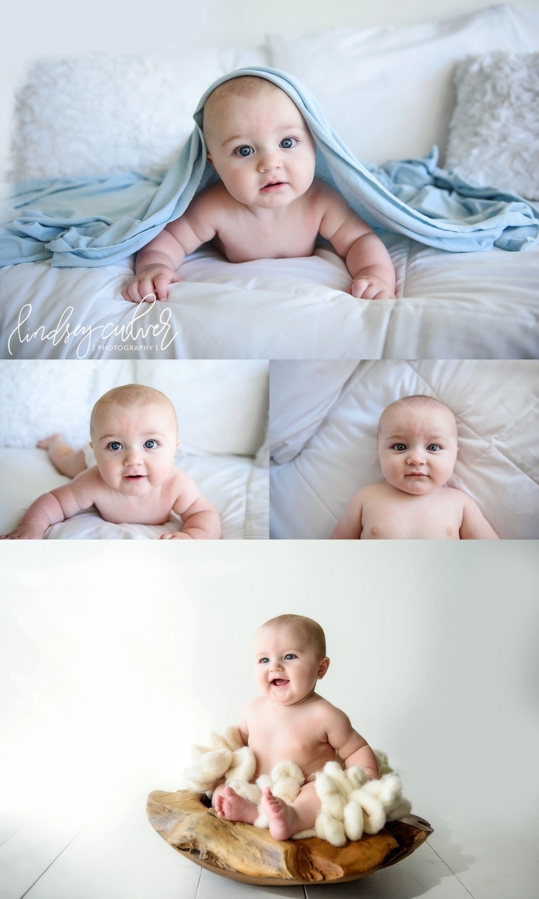 Ezra Six Months Newborn Photography Alabama Birmingham